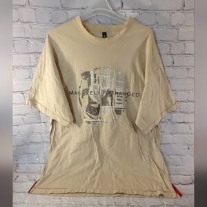 Makaveli Branded Beige Graphic Tee